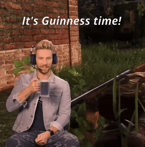 RETROREPLAY the last of us troy baker guinness retro replay GIF