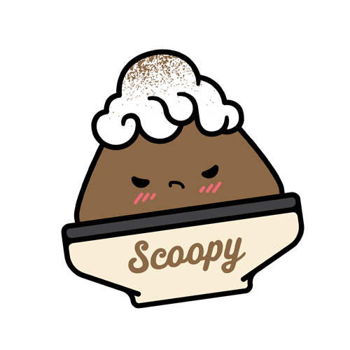 Scoopy Milk Bar Sticker