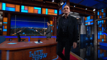 The Simpsons Dancing GIF by The Late Show With Stephen Colbert