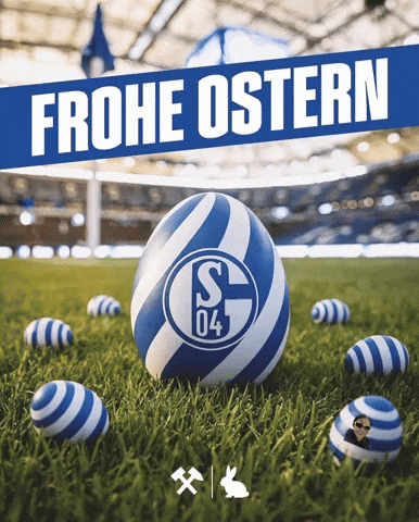 Schalke 04 Happy Easter GIF