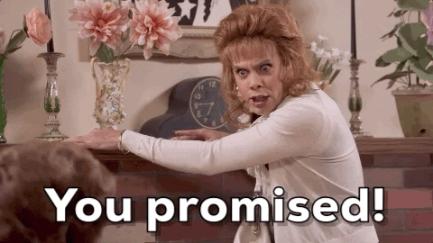 Liar Promise GIF by truTV’s At Home with Amy Sedaris - Find & Share on GIPHY