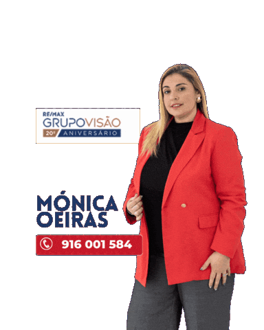 Monica Oeiras Sticker by Remax Grupo Visão