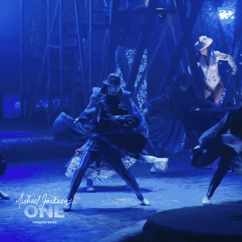 Lean In Michael Jackson GIF by Cirque du Soleil