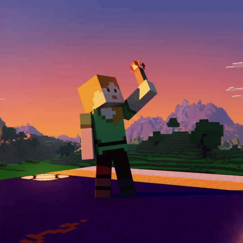 Claiming Video Games GIF by Minecraft
