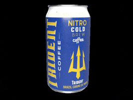 tridentcoffee trident cold brew coffee nitro cold brew GIF