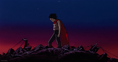 Akira… even though I remember watching dragon ball in the early 90s on cable access