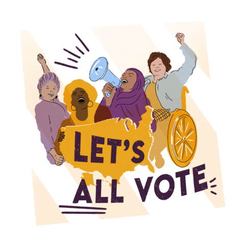 Voting Womens Suffrage Sticker by US National Archives