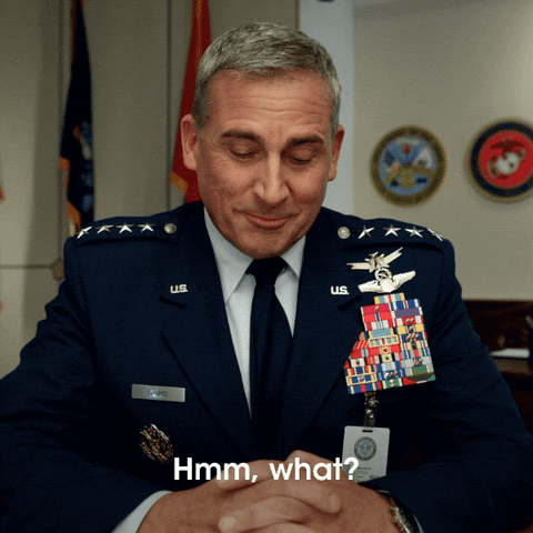 Excuse Me What GIF by Space Force