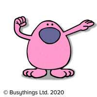 Get Fit Pink Man GIF by Busythings