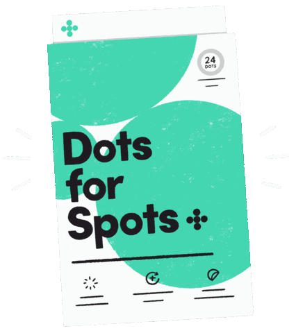 Dots for Spots Sticker