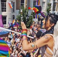 Pride Parade Gay GIF by NATHASSIA