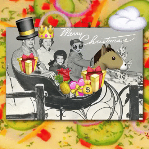 Christmas Present Party GIF by Anne Horel