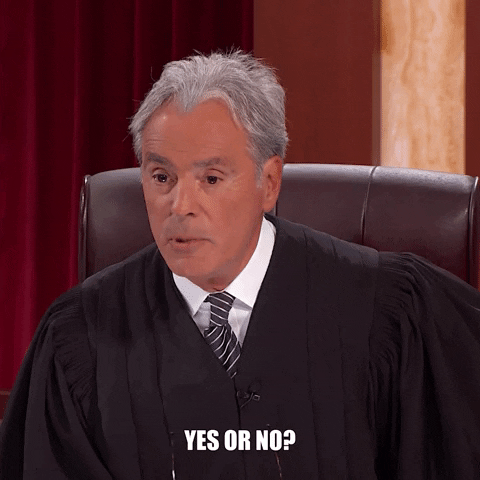 Yes Or No GIF by Hot Bench