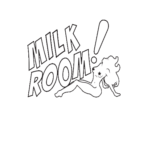 Milk Room Sticker