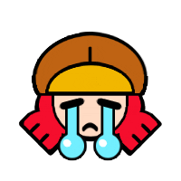 Sad Cry Sticker By Clash For Ios Android Giphy - emotes brawl stars stickers