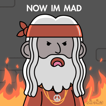 Angry GIF by Dippies