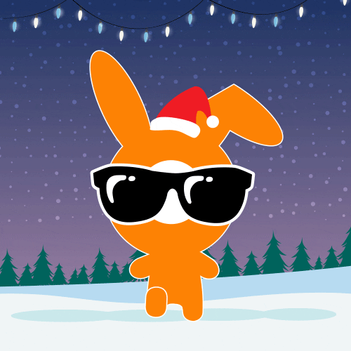 Merry Christmas GIF by Rabbit Rewards