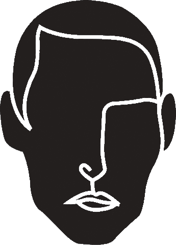 Logo Face Sticker by EDITHMARCEL