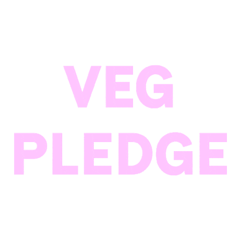 Veg Pledge Sticker by Mamaka by Ovolo, Bali