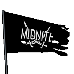 Flag Pirates Sticker by MIDNITE