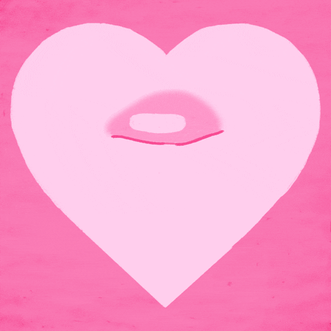 katedennehy love heart pink cry GIF