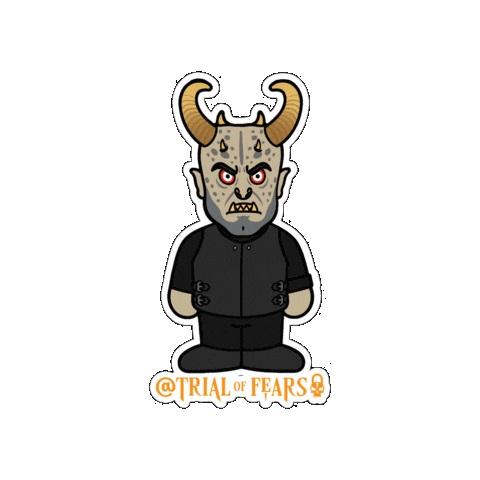 Halloween Demon Sticker by Waikiki Trolley