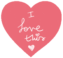 I Love This Heart Sticker