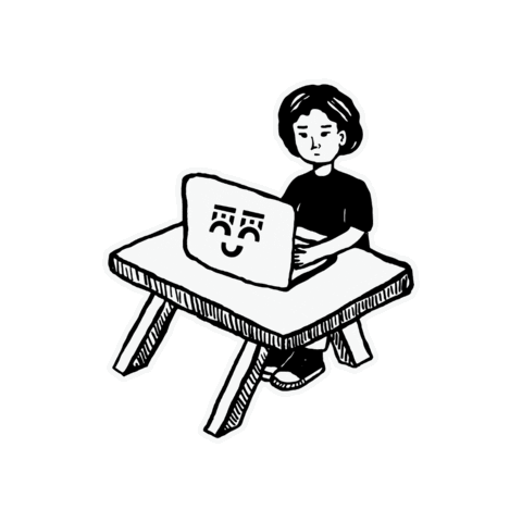 Working Sticker