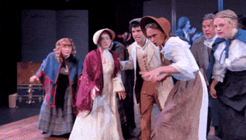 Ebenezer Scrooge Dancing GIF by Chance Theater