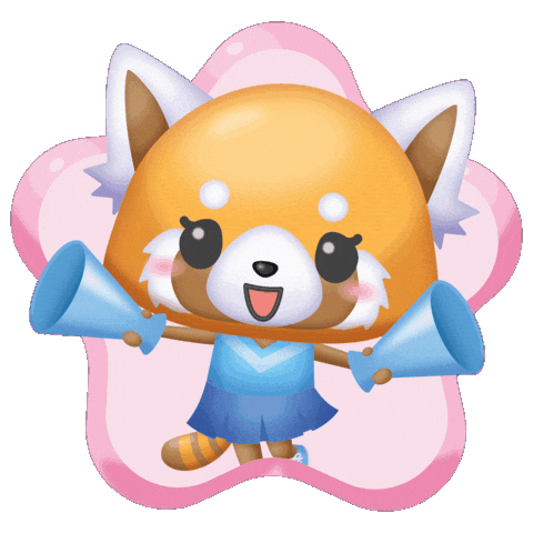 Cheer Megaphone Sticker by Sanrio