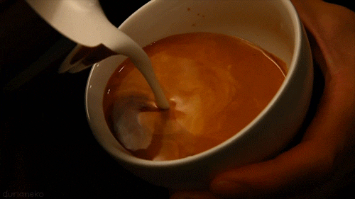 The Magical Properties of Cinnamon - 11 Interesting Facts 8 latte art gif