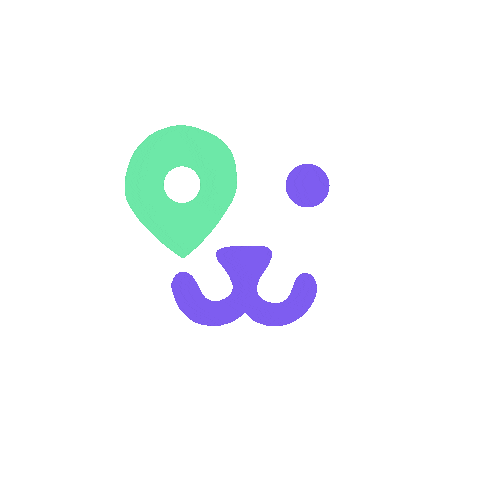 Dogfriendly Map Sticker