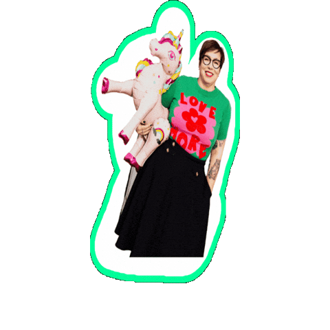 Unicorn Suse Sticker by Grüne Sachsen-Anhalt