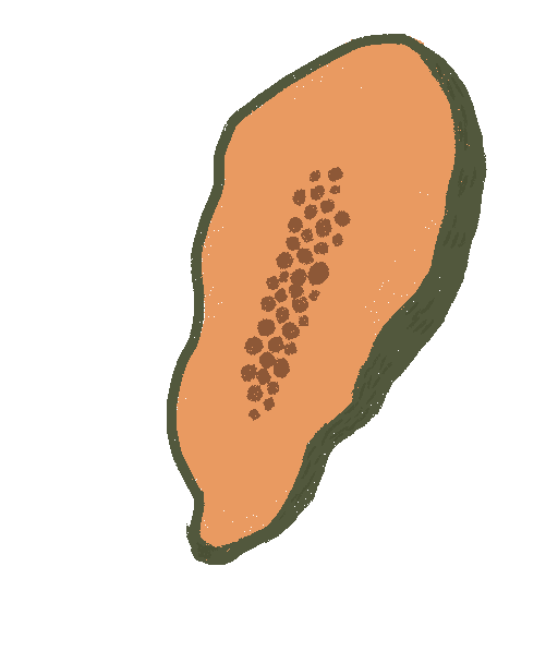 Papaya Love Sticker by Carlos Sadness for iOS & Android GIPHY