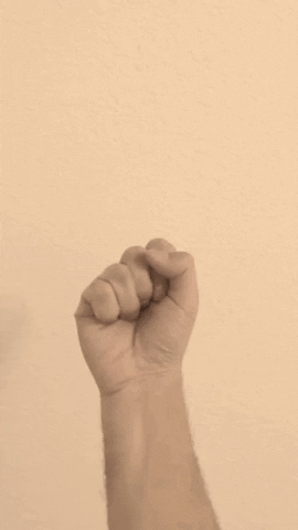 Dilation Hand Gesture GIF