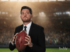 Excited Michael Buble GIF by bubly