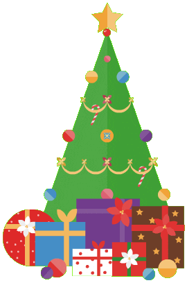 Christmas Tree Sticker by Xmas Time App