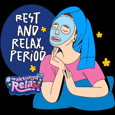 Relax Period GIF by Laurier Indonesia