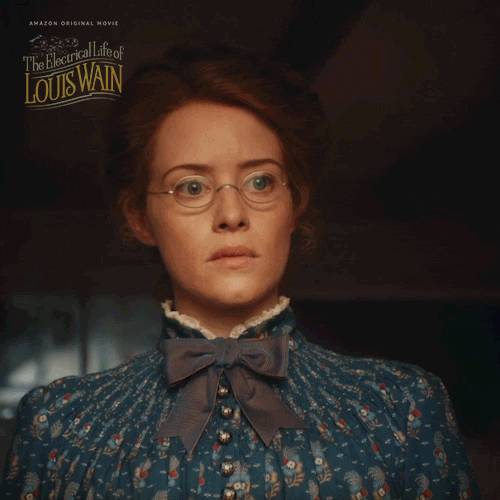 Claire Foy Smile GIF by Amazon Prime Video