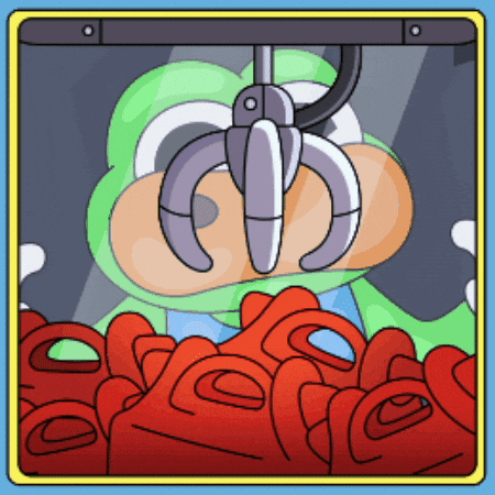The Claw Waiting GIF by Franky The Frog