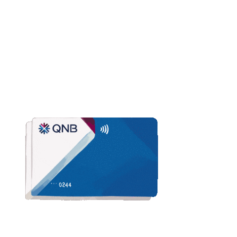 Credit Card Money Sticker by QNB Group