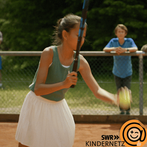 Go Tennis Player GIF by SWR Kindernetz