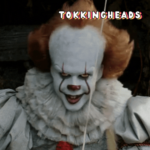 Bill Skarsgard Reaction GIF by Tokkingheads