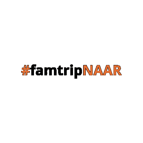 Fam Trip Sticker by NAAR Bespoke Travel
