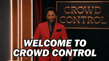 Crowd Control GIF by Dropout.tv