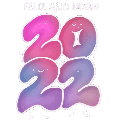 Happy New Year Love Sticker by marm