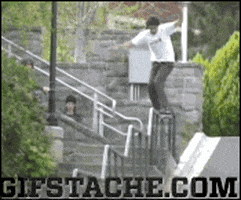 skateboarding trick GIF