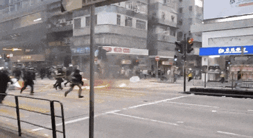 hong kong protests GIF
