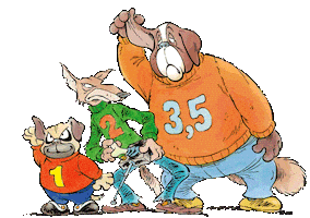 Dogs Eavesdropping Sticker by Lurchi