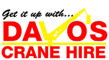 Davo's Crane Hire Sticker